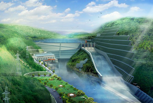 榕城老挝南塔河1号水电站项目